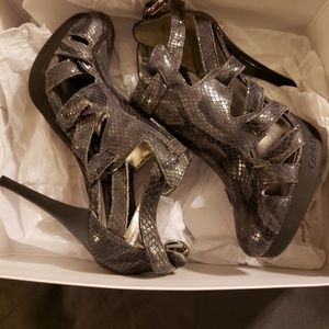 Calvin Klein Snake Looking Heels